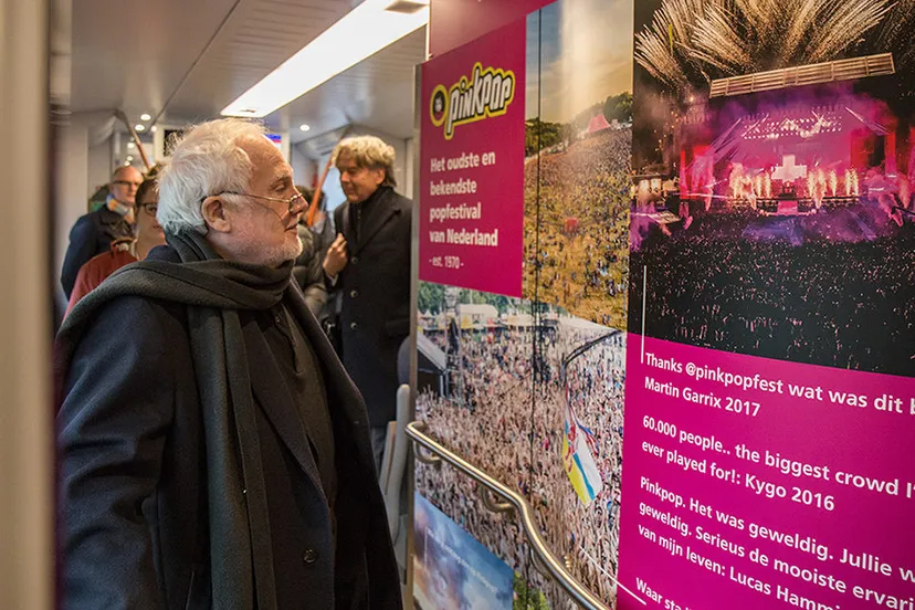 jan smeets in de pinkpoptrein foto bea palant e1513177542130