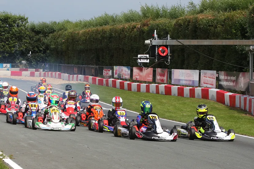 karttalent mees houben met nummer 28 van pole naar zege imgm2023