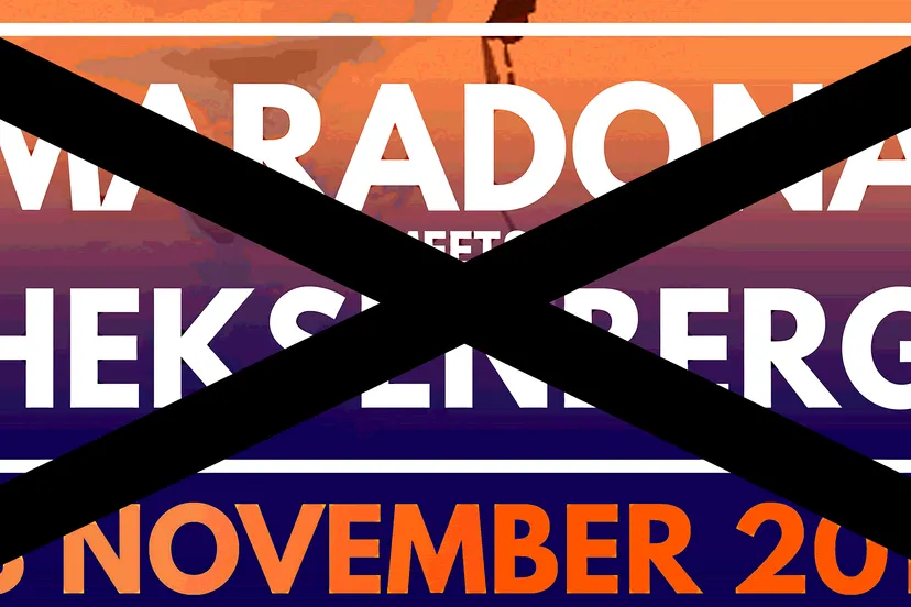 maradona niet naar heksenberg