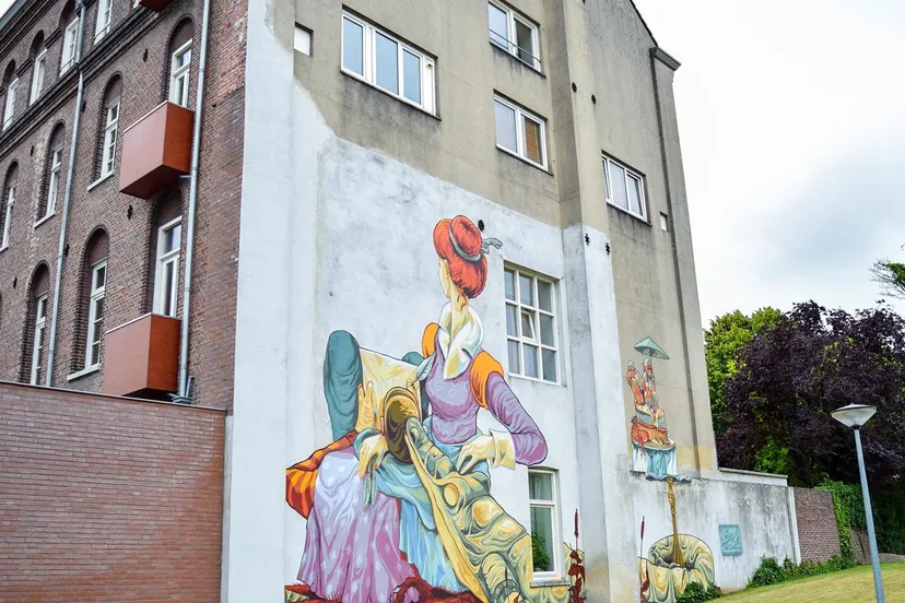mural savelbergklooster vijf pleintjes foto heerlen mijn stad e1503485121232