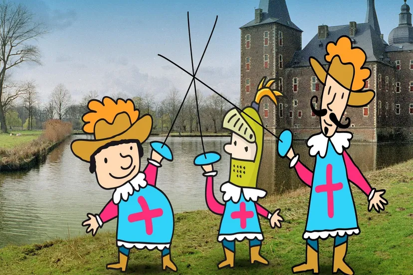 musketiers in kasteel hoensbroek e1445182414204