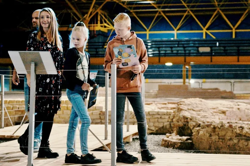 romeinse ontdektocht voor families