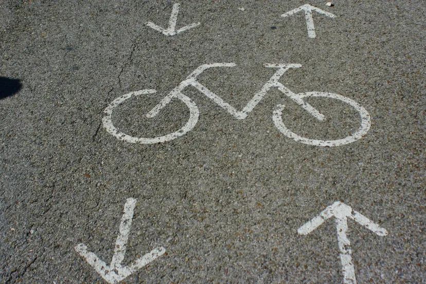 sand number bicycle asphalt line signal 1088601 pxherecom