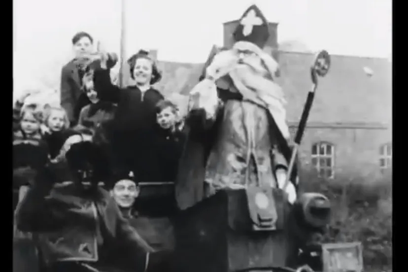 sinterklaas 1944 canadian army newsreel