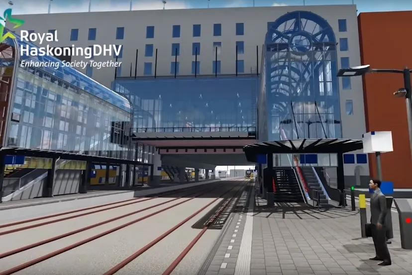 virtual preview nieuwe station