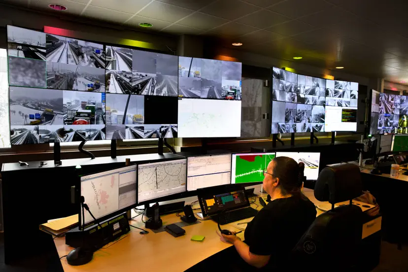 260107 8179 Hectiek Verkeerscentrale Zuid Nederland