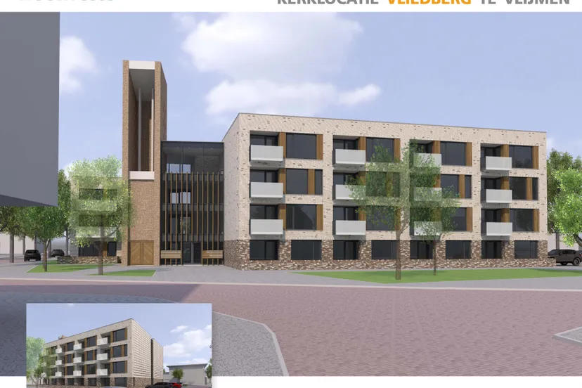 artist impression kerklocatie vlijmen