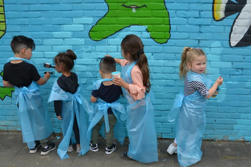 buitentuin schilderen 23 juni 15