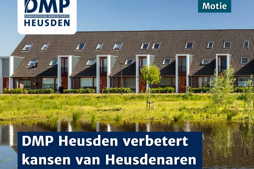 dmp heusden verbetert kansen van heusdenaren op een sociale huurwoning