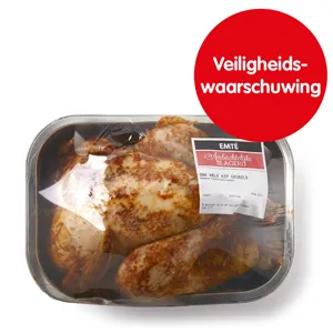 emte gegrilde hele kip