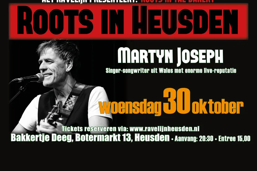evenement tekst martyn joseph