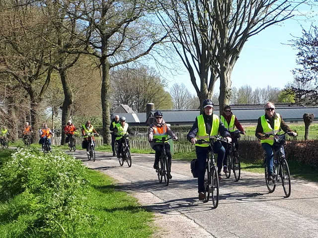 fietstocht 19 april 1