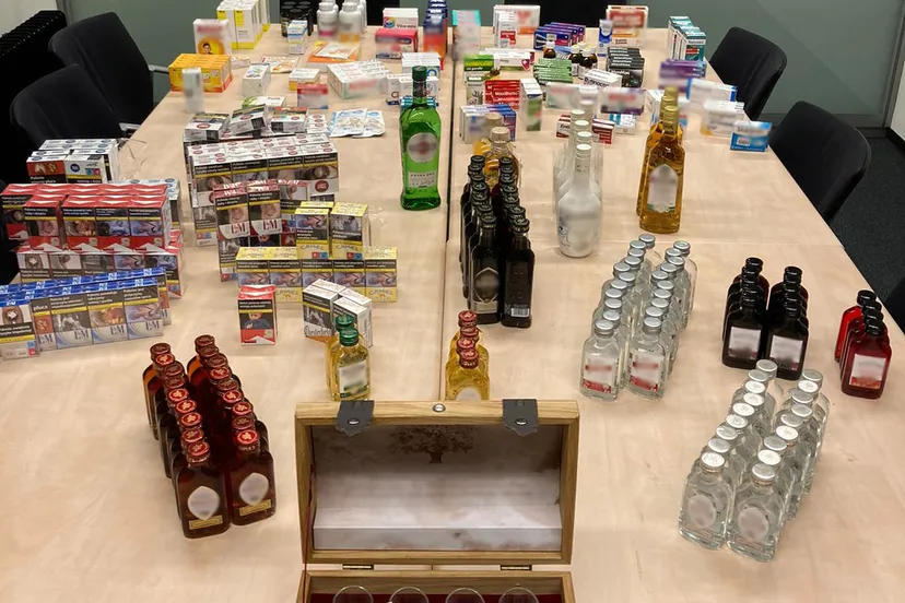 foto in beslag genomen goederen 1