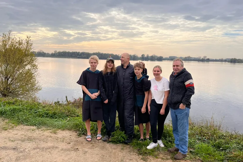 greop van 4 met instructeurs