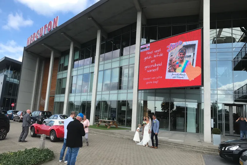 hercuton ledscherm actie