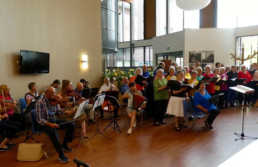 het koor la corbeille en het esemble ratatouille in de zandley