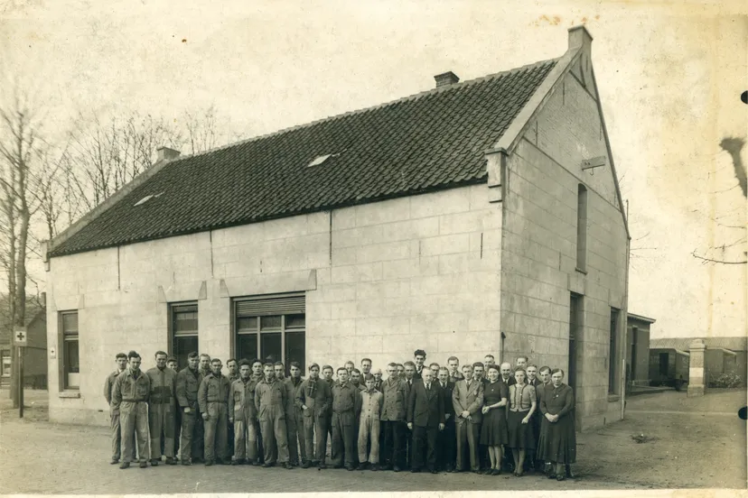 kantoor met personeel 1941