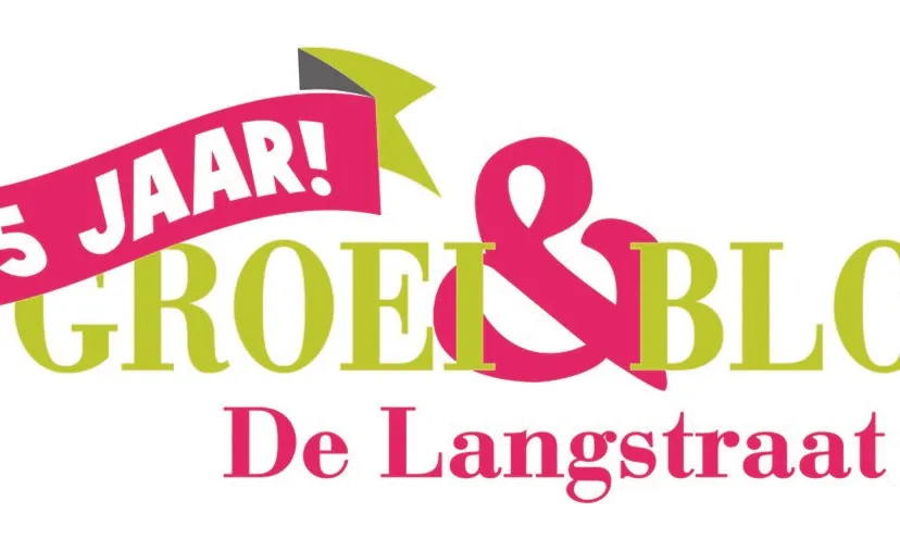 logo groei bloei 55 jaar