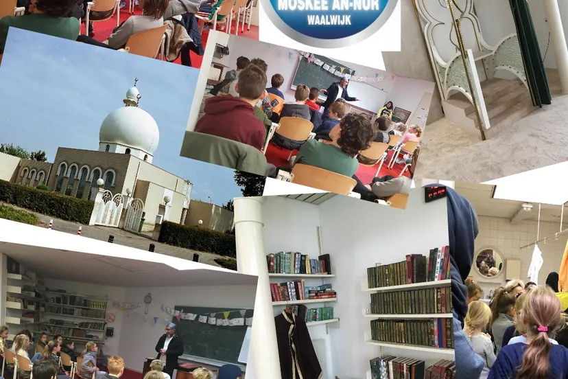 moskee an nur bezoek foto collage 14 11 2018