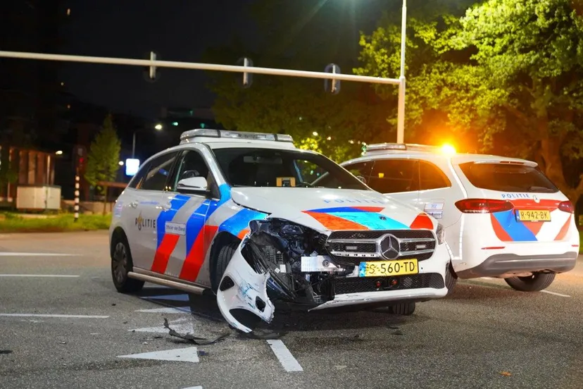ongeval politiewagen 7