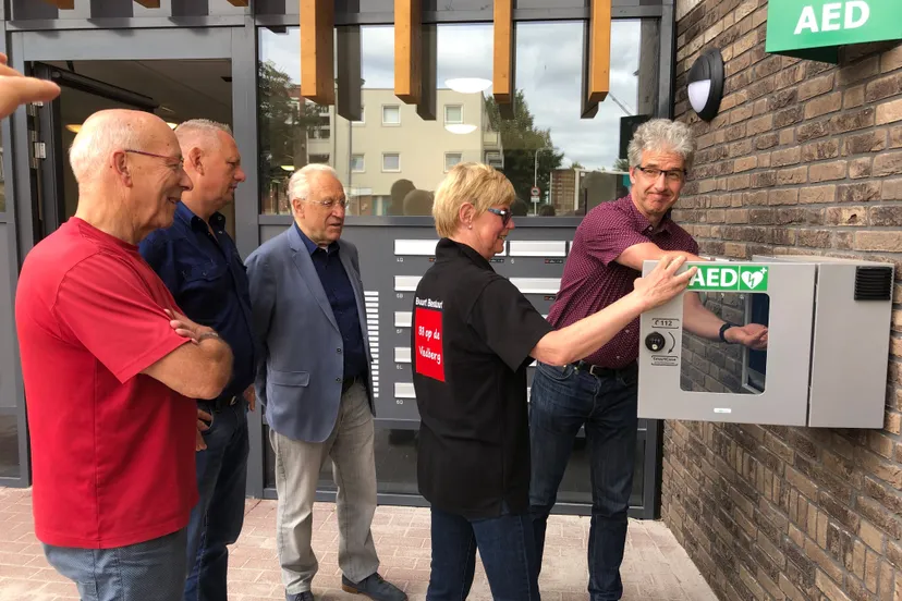 plaatsing aed in vlijmen
