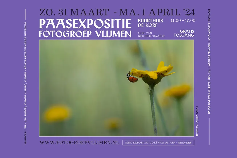 poster fotoclub 2024 horizontaal