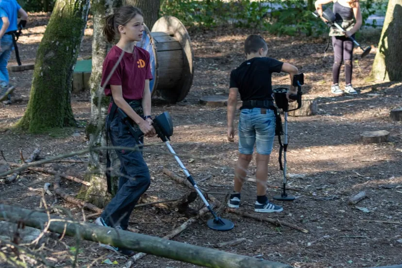 schatzoeken en lasergamen 2022