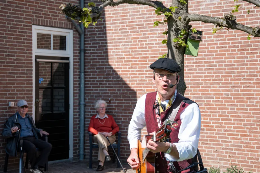 straatconcert troubadour gewoon andr