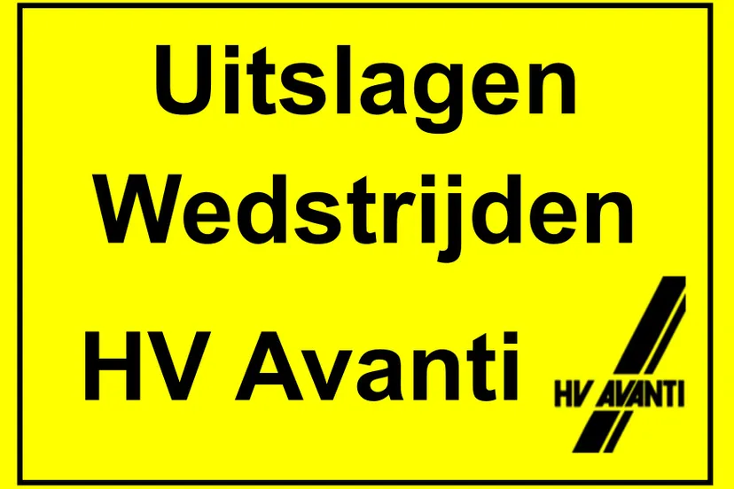uitslagen avanti