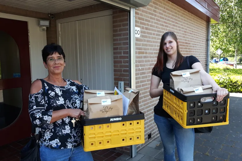 vrijwilligers van maaltijdinitiatief maizena in gemeente heusden