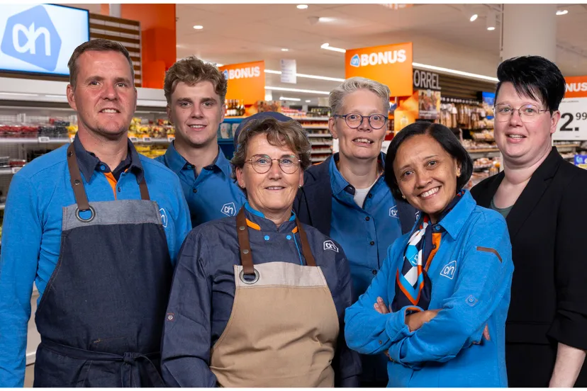 winkelteam drunen foto albert heijn jan linders andries van der ree