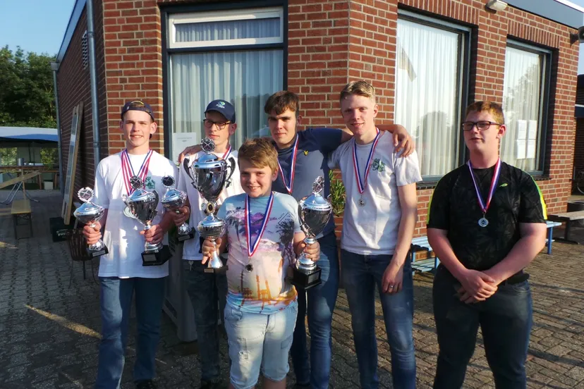 winnende jeugdleden nk 22 juni 2019