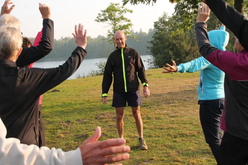 bewegen in de buitenlucht foto henk poelakker