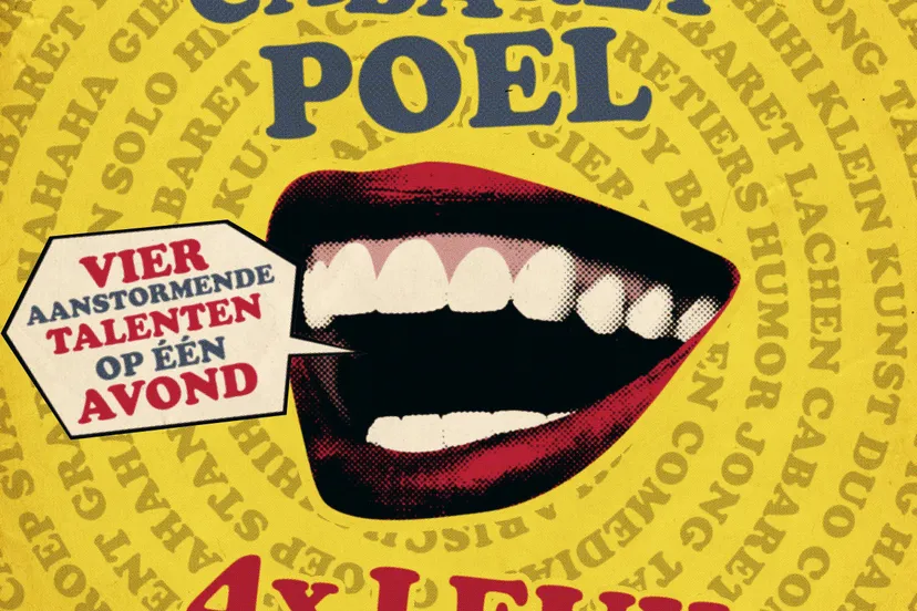 logo cabaretpoel vier keer leuk ontwerp matthias tuns