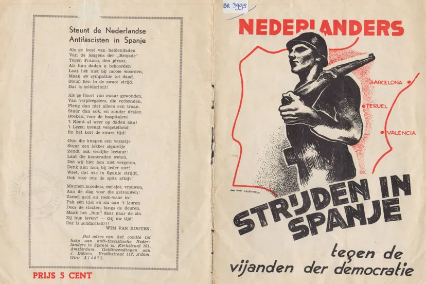 nederlanders strijden in spanje omslag