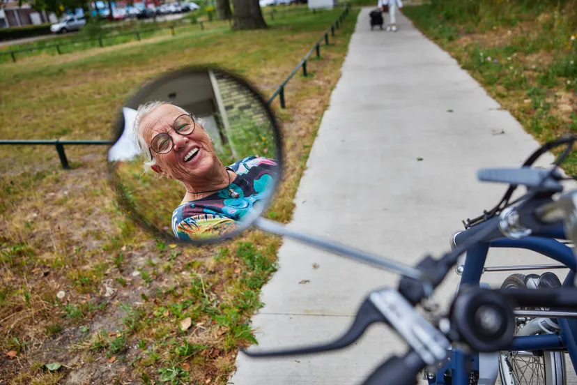 samen fietsen is leuker dan alleen