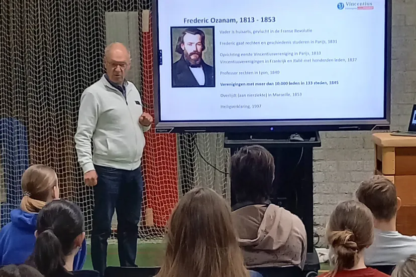 vincentiuslezing foto frederic ozanam stichter v v 1813 parijs 1 kopie