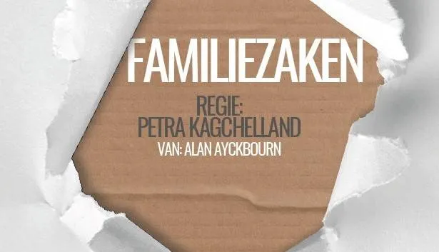 Affiche familiezaken toneelgroep KAT