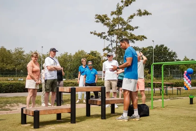 calisthenics park publiek