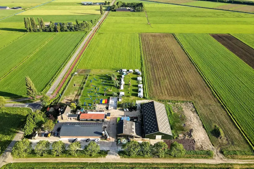 luchtfoto locatie Waleuk