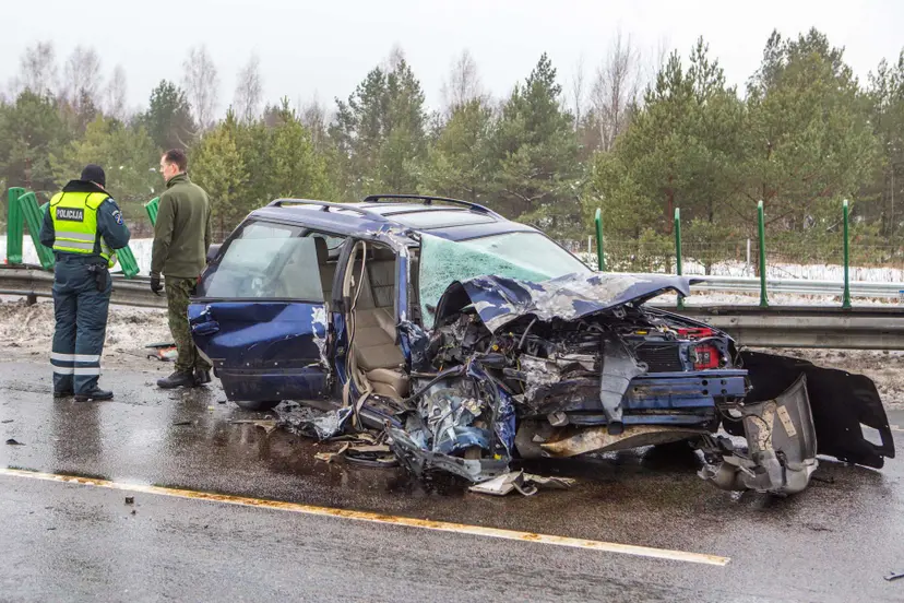 autostradoje prie vievio susidr trys m 6482622