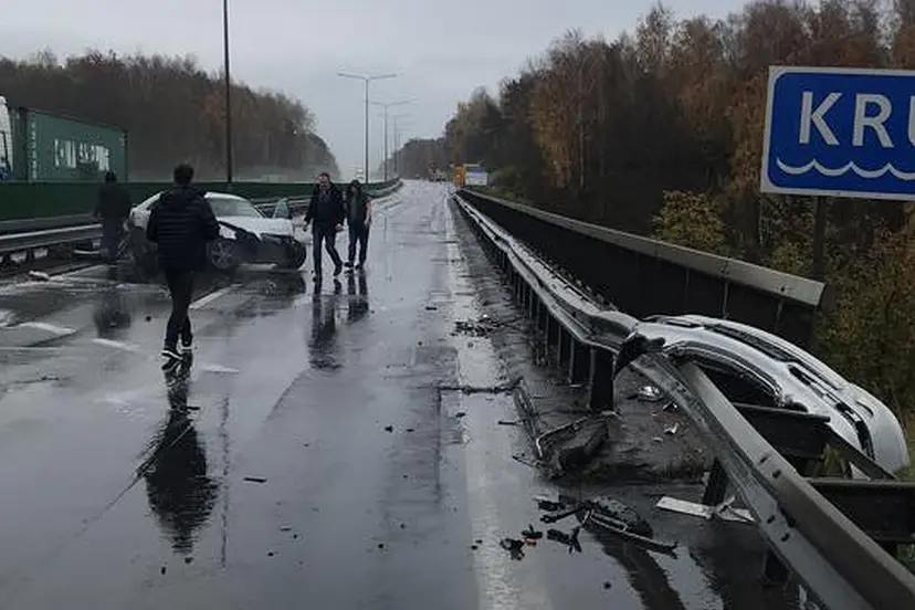 avarija a1 kelias