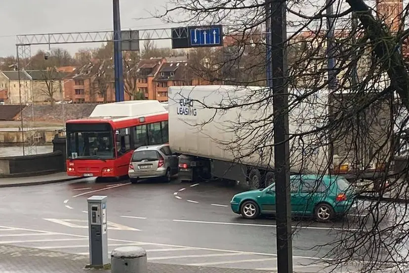 avarija aleksoto tiltas