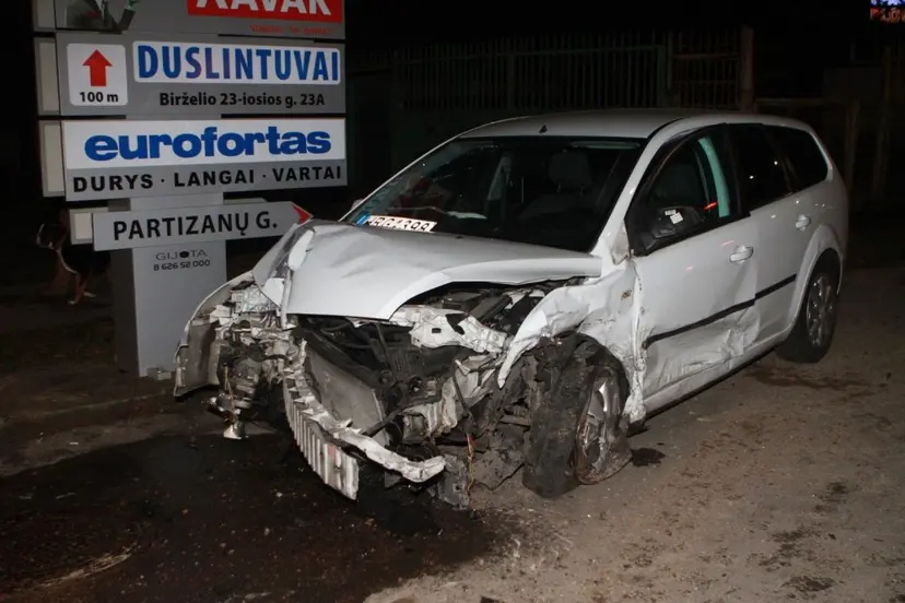 avarija dainavoje