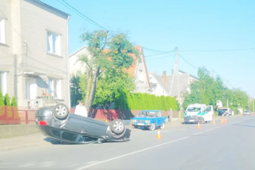 avarija eimenos gatvje