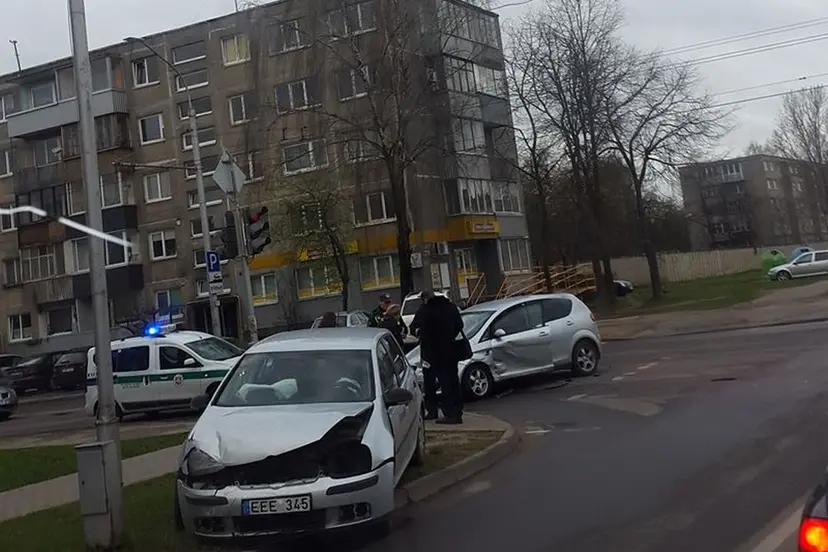 avarija partizanu gatveje