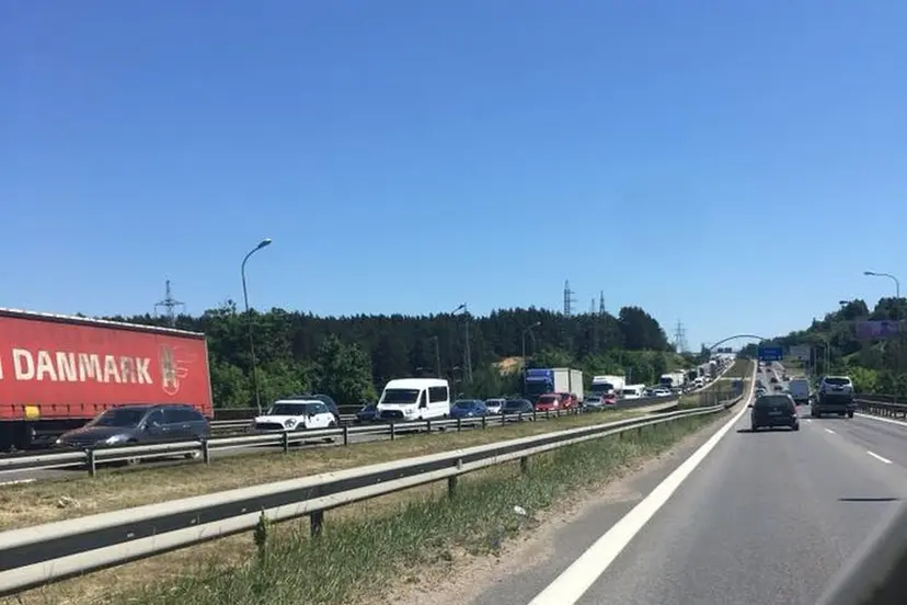 avarija prie megos
