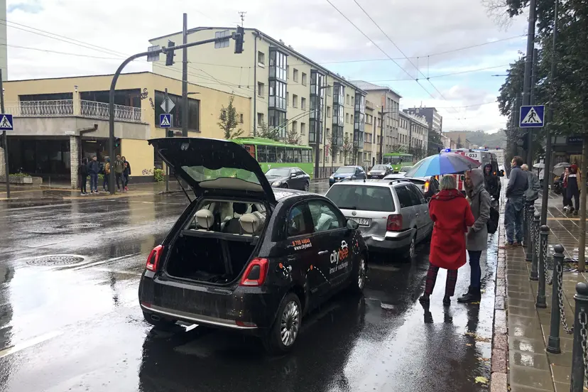 avarija vytauto prospekte11