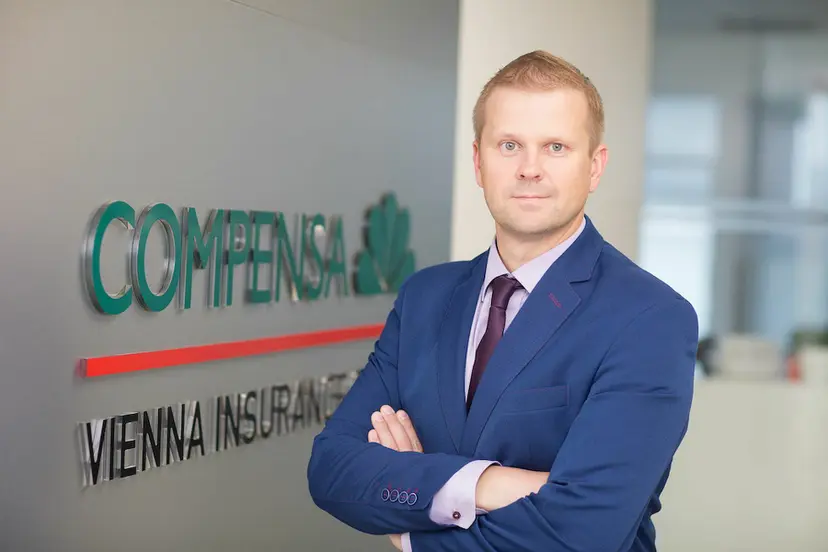 compensa vienna insurance group produktu ir rizikos vertinimo departamento vadovas linas laugalis