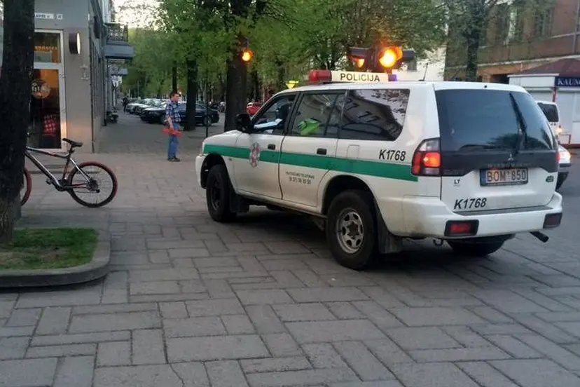 dviratininko avarija 1